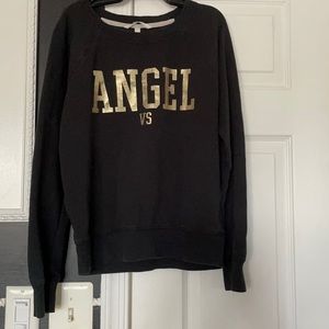 ANGEL VS black sweatshirt XS